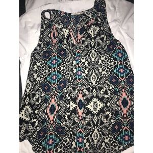 Aztec Print Tank